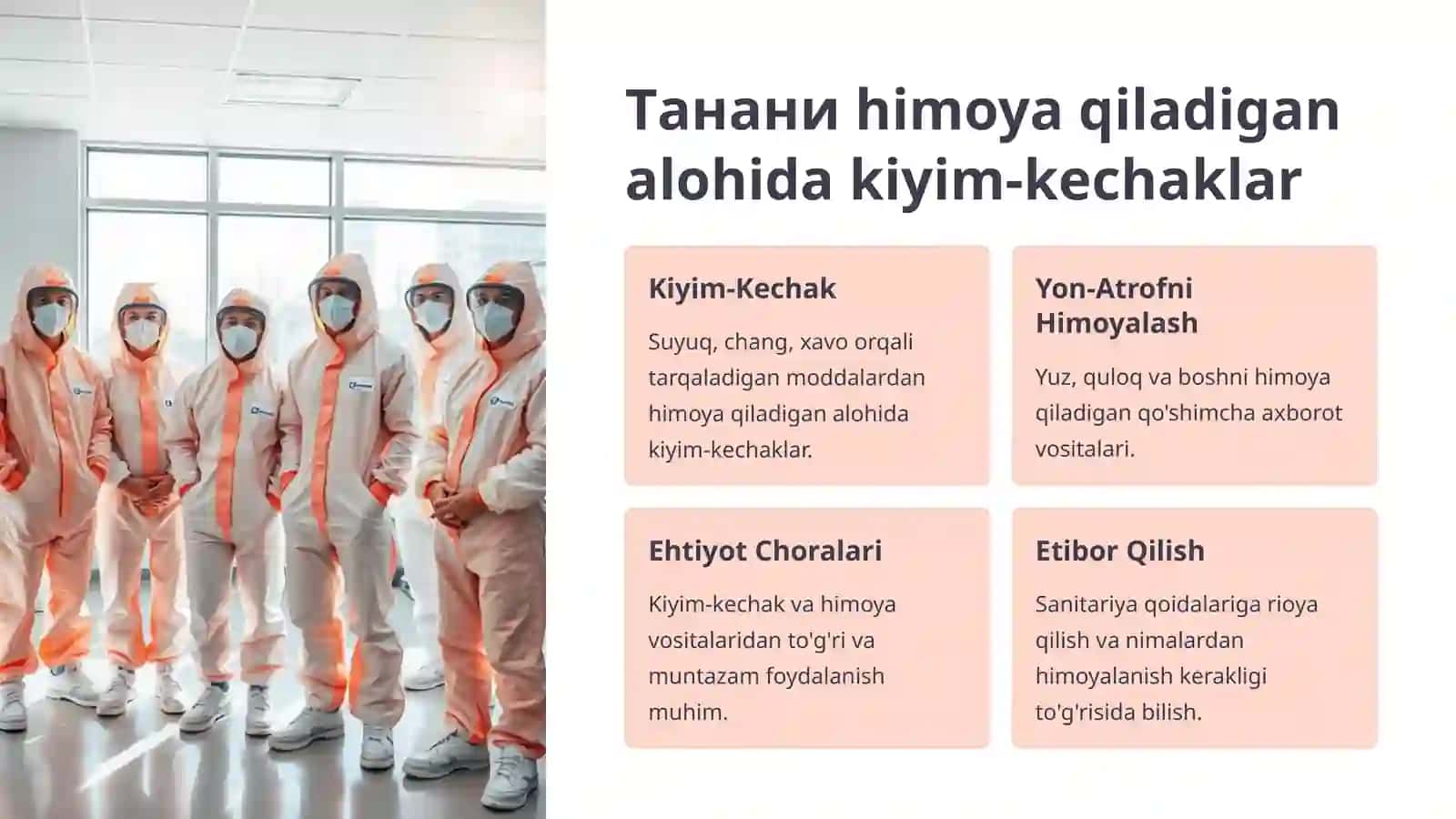 Laboratoriya xodimlarining biomaterial bilan ishlashda himoya choralari 4