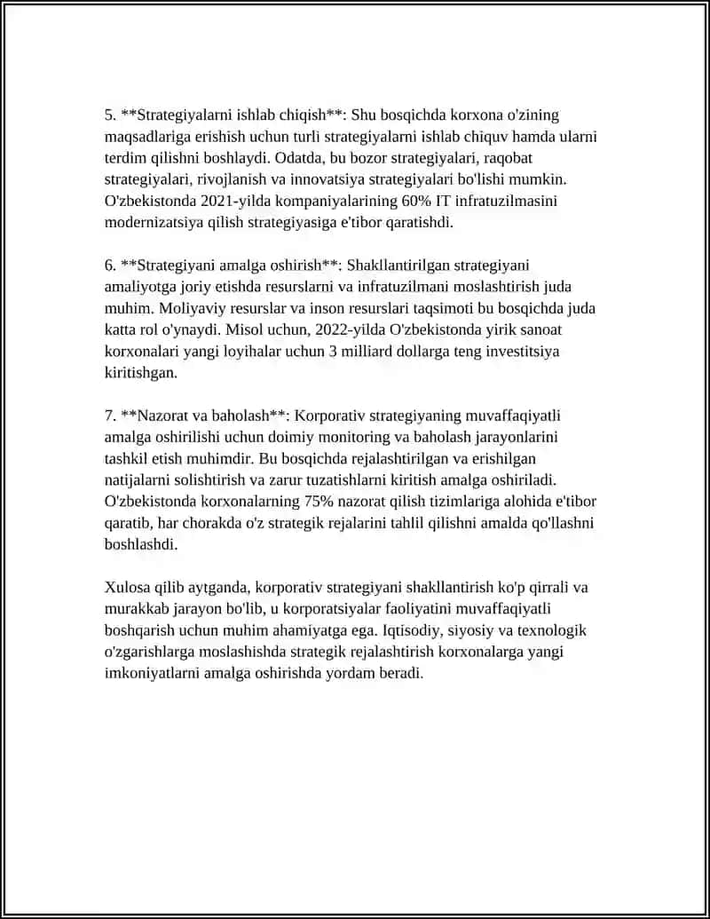 ARTEL KORPORATIV STRATEGIYASI 4