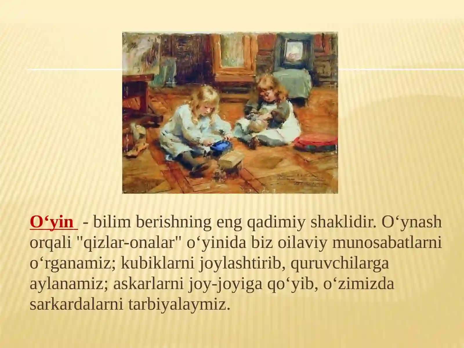 DIDAKTIK O‘YINLAR MAVZUSI 4