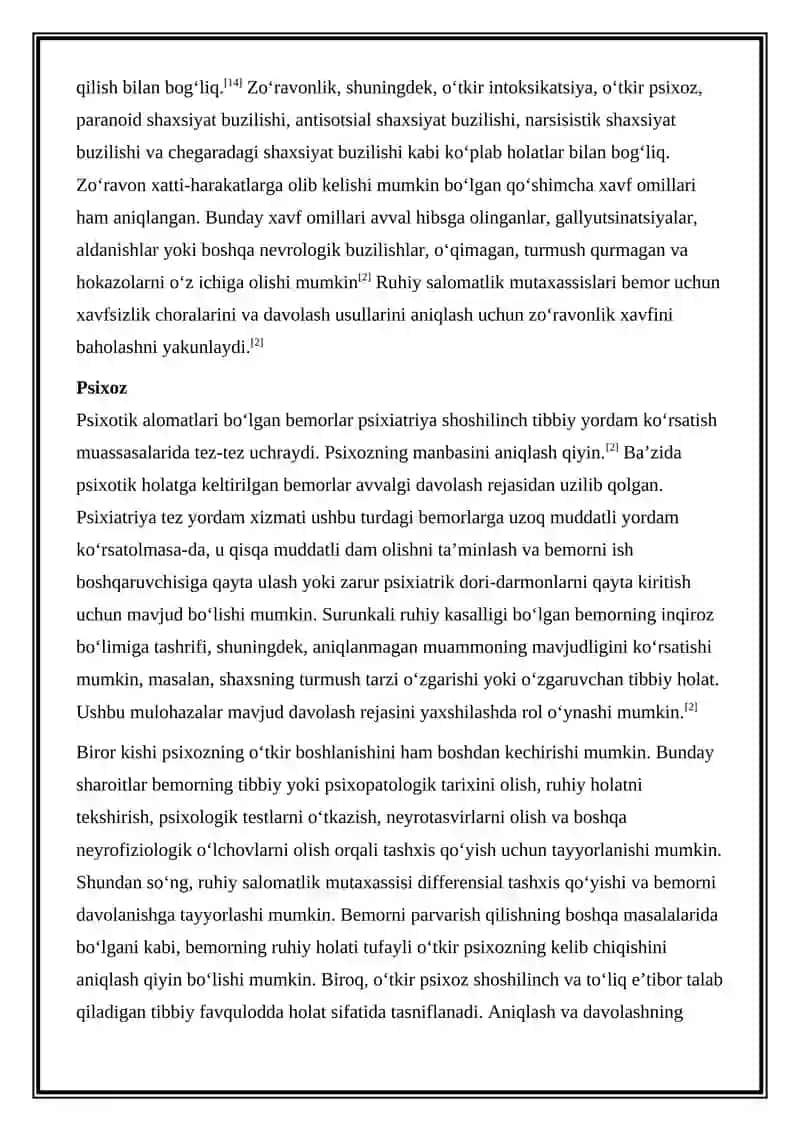 Favqulodda psixiatriya 4