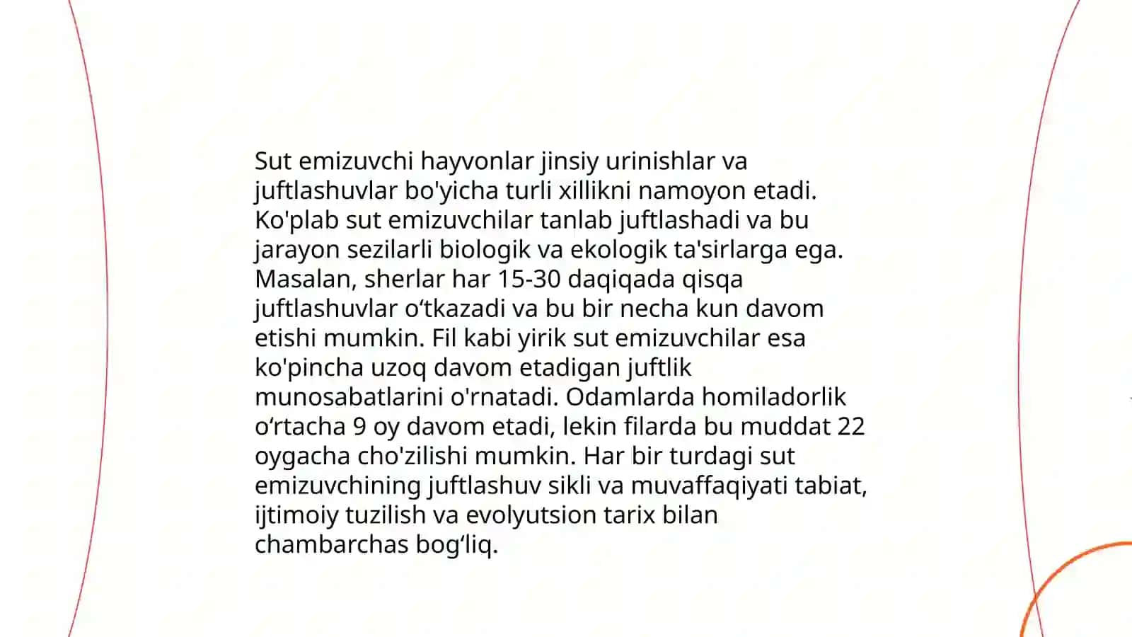 Hayvonlarni tabiiy urugʻlantirish usullari 4
