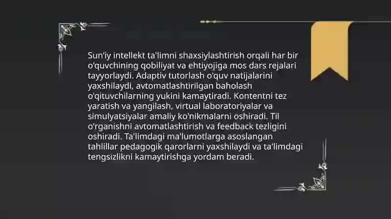 Sun'iy intellektning insonlarga foydasi 4