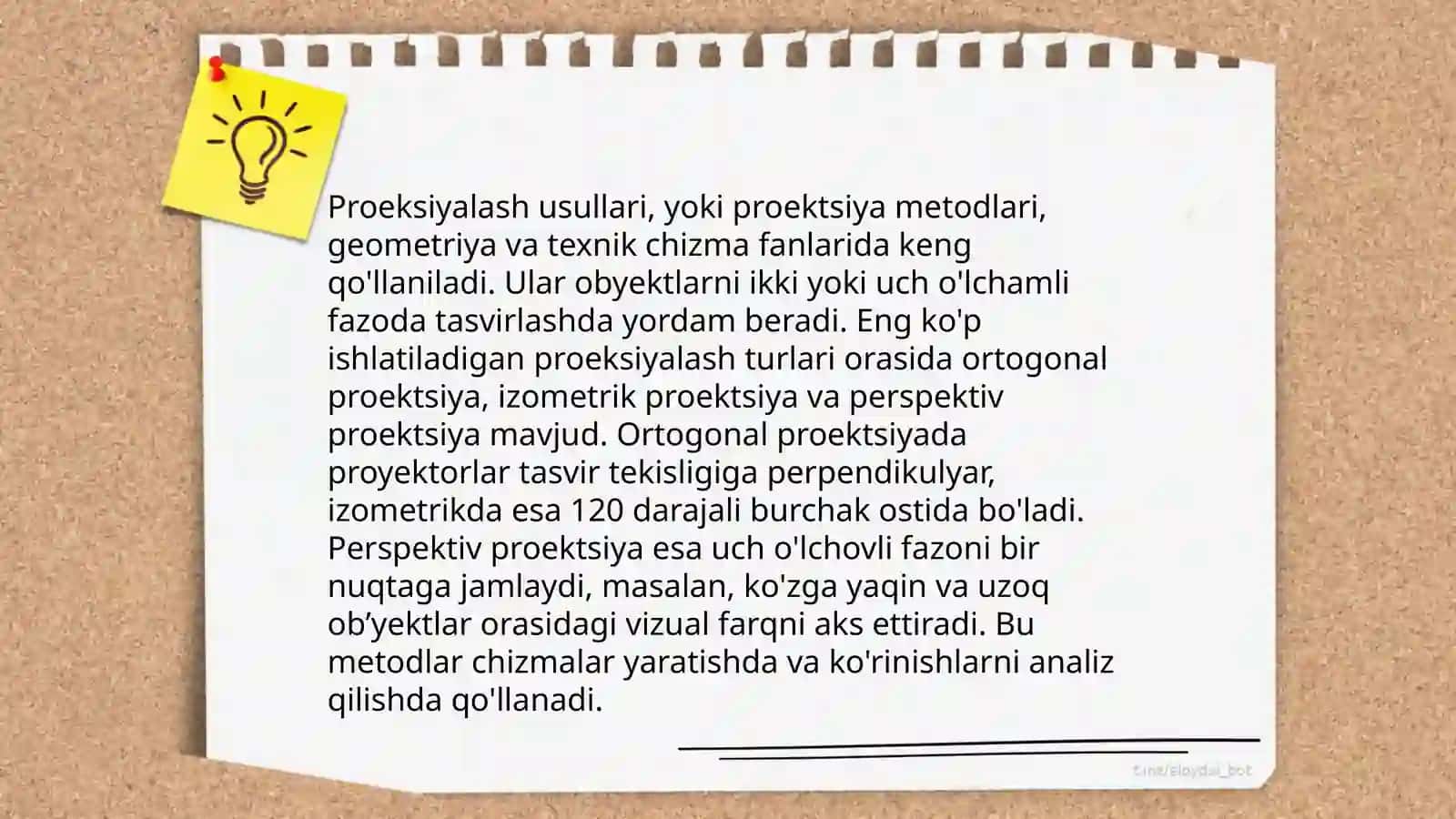 Chizma geometriya asoslari 4