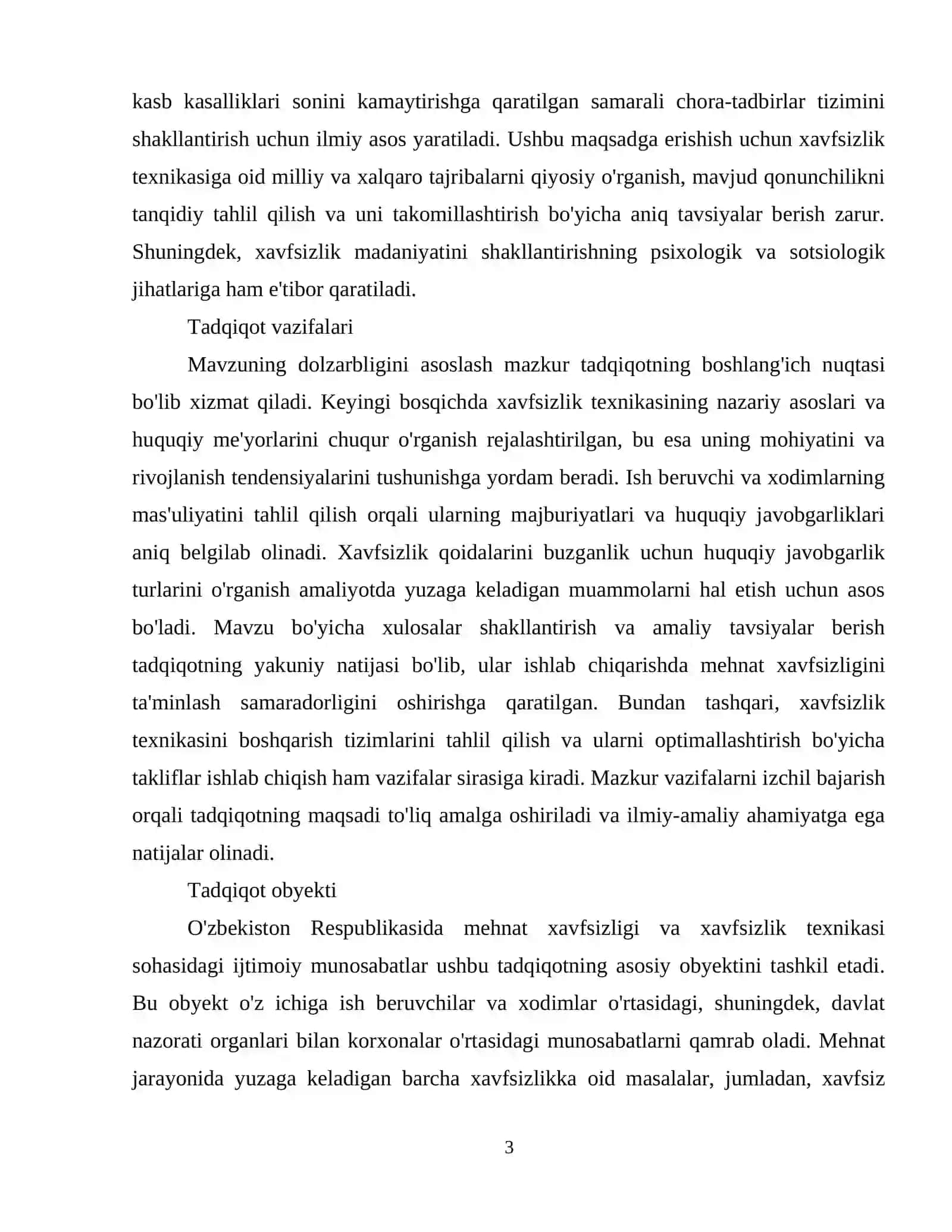 XAVFSIZLIK TEXNIKASI VA MAS'ULIYAT MASALALARI 4