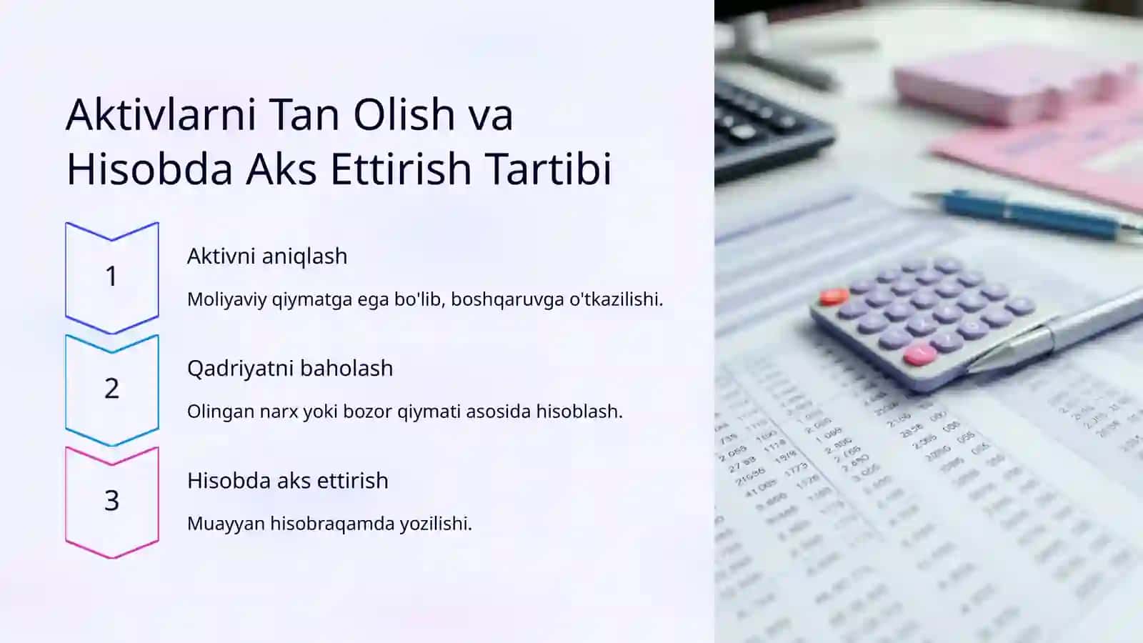 Byudjet Hisobi Standartlari Asosida Hisob Ob’ektlarini Tan Olish va Hisobda Aks Ettirish 4