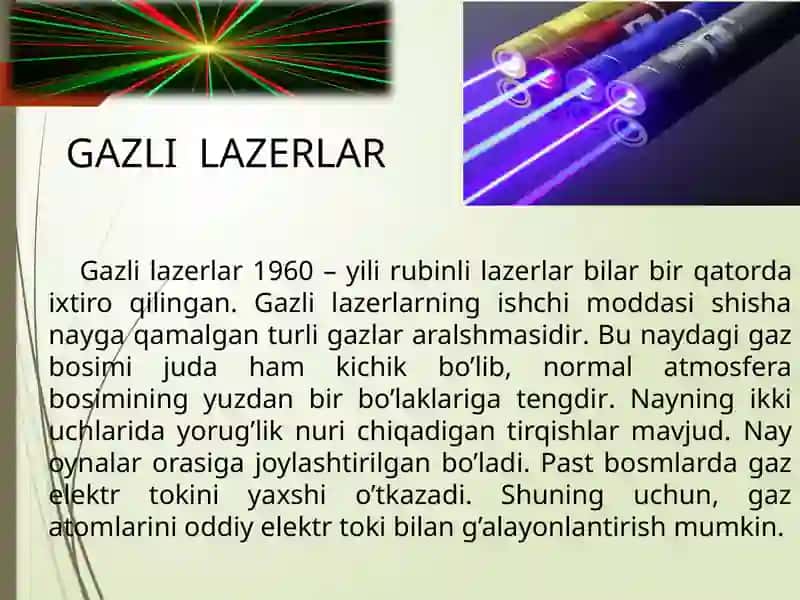 GAZLI LAZERLAR 4