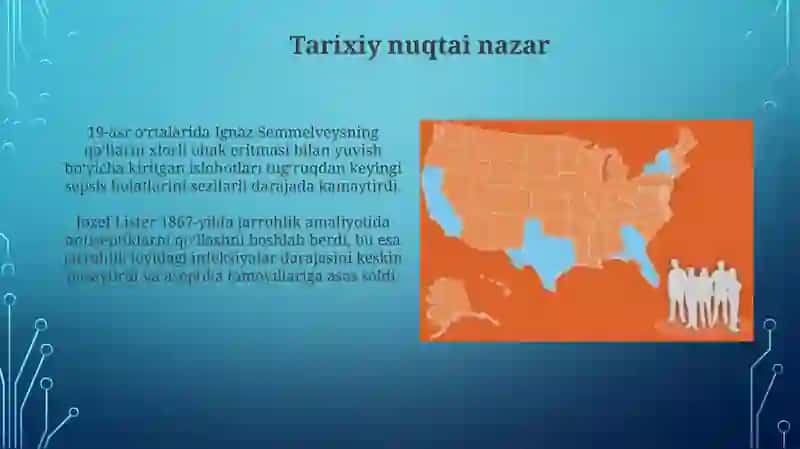 Shifoxona ich infeksiyasi.Xirurgiyada OITS va KOVID-19 muammolari 4