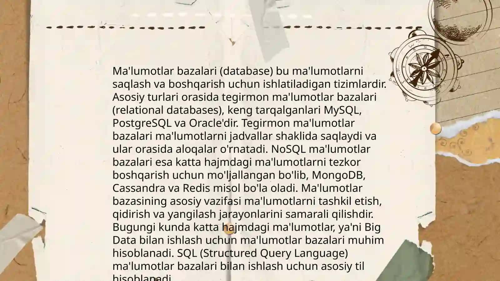 Axborot texnologiyalarining asosiy tushunchalari 4