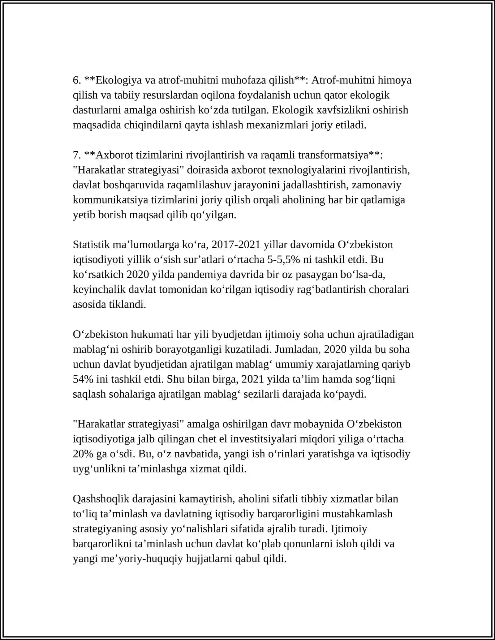 HARAKATLAR STRATEGIYASIDAN-TARAQQIYOT STRATEGIYASI SARI 4