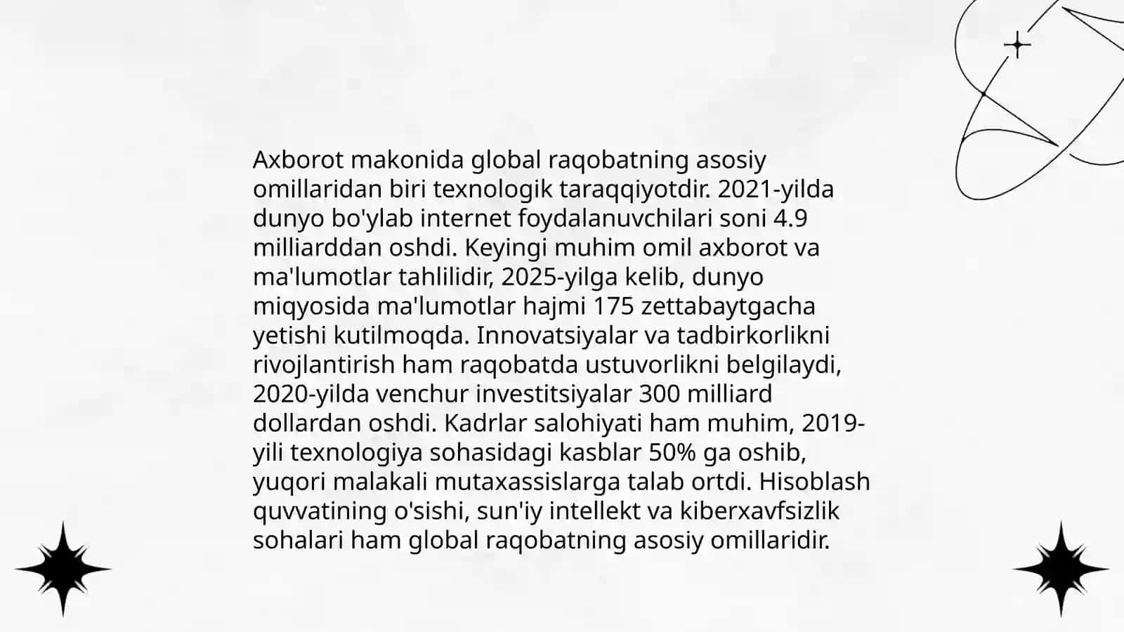 Jahon media va axborot makonida raqobat muhiti 4