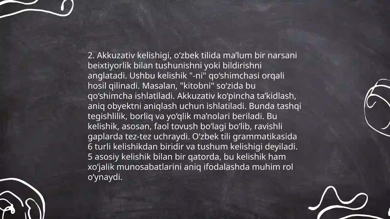 Nemis tilida Kelishiklar ( Kasus) 4
