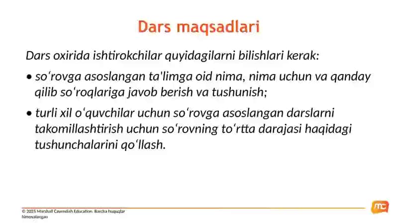 Oʻzbekistondagi tabiiy fanlar master oʻqituvchilari uchun malaka oshirishoʻquv kursi 4