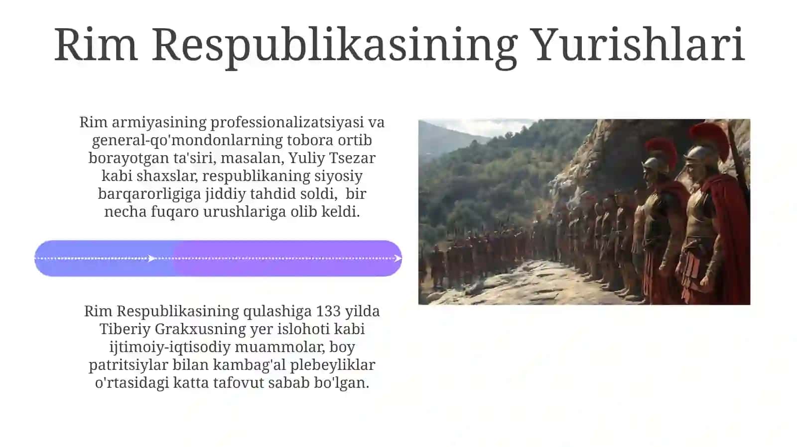 Rim respublikasining qulashi mavzusi 6-sinf tarix fani 4