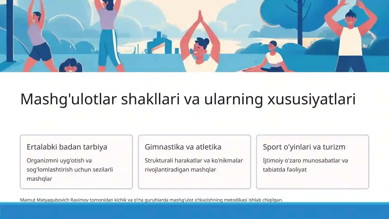 Jismoniy tayyorgarlikning nazariy va amaliy vazifalari 4