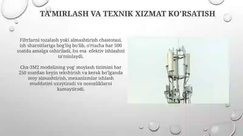CHX-3M2 rusumlli paxtani yirik ifloslikllardan tozaluvchi mashina 4