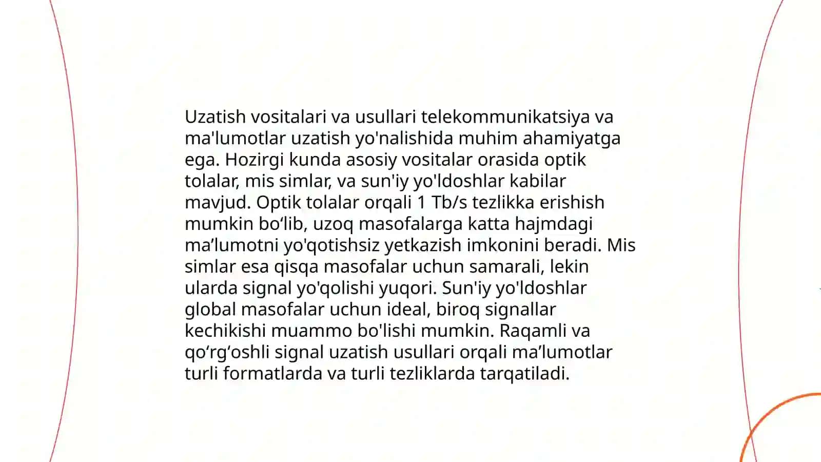 Kompyuter ma'lumotlarini uzatish 4