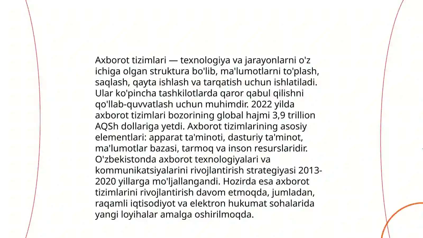 Axborot, signallar va maʼlumotlar tushunchasi 4