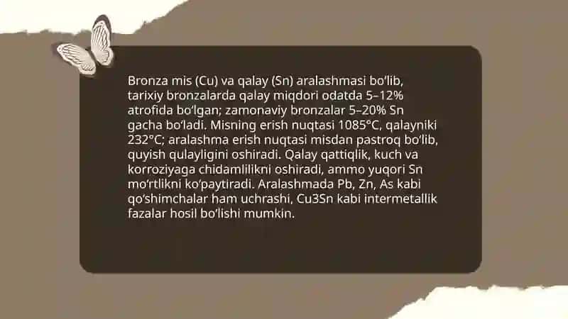Bronza davri va uning asosiy xususyatlari 4