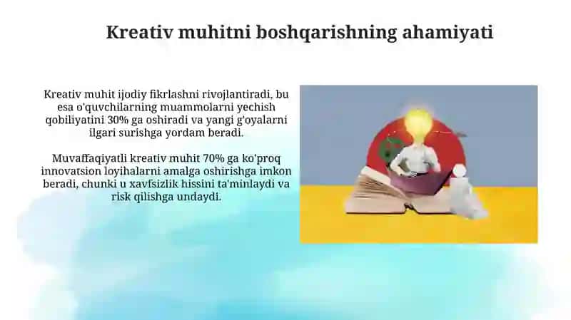 O'qituvchining ta'lim jarayonidagi asosiy talablari 4