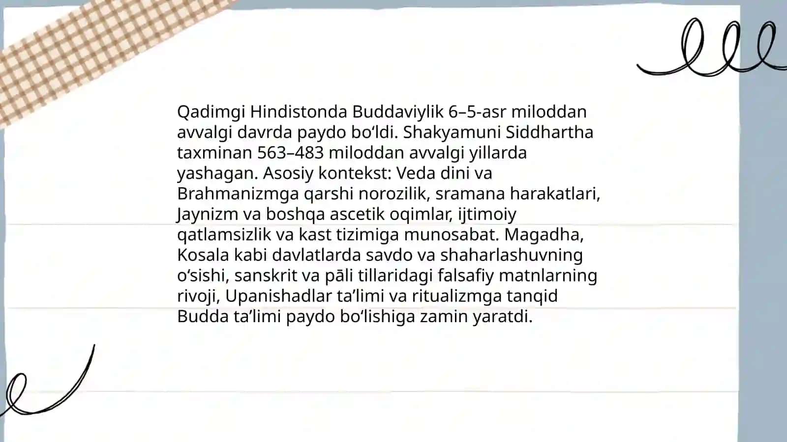 Buddaviylik Dinining Paydo Bo‘lishi Tarixi 4
