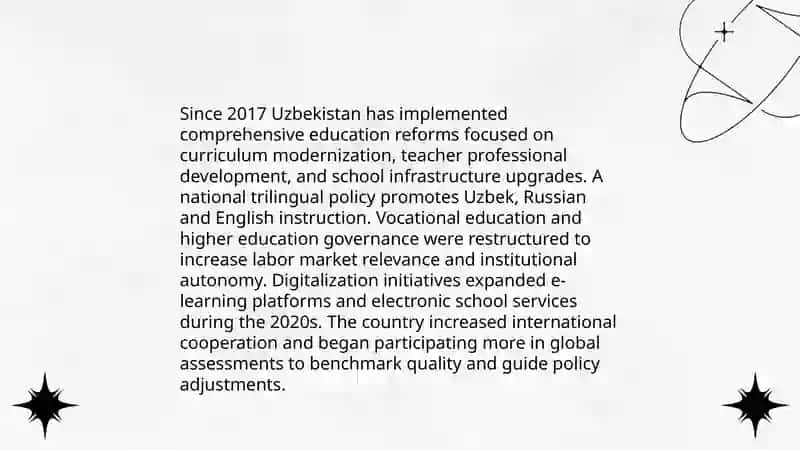Education System in Uzbekistan 4
