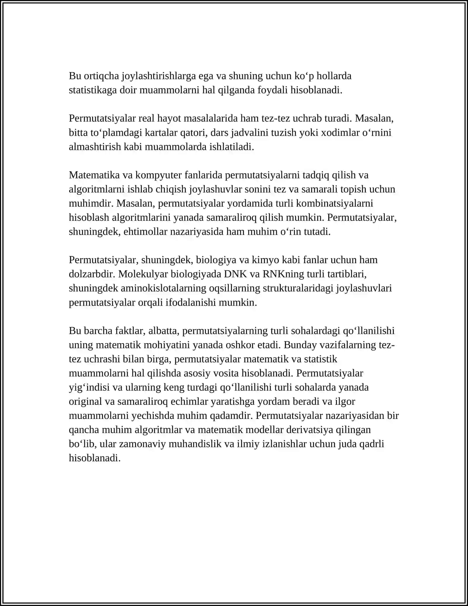 QIZIQARLI KOMBINATORIKA 4