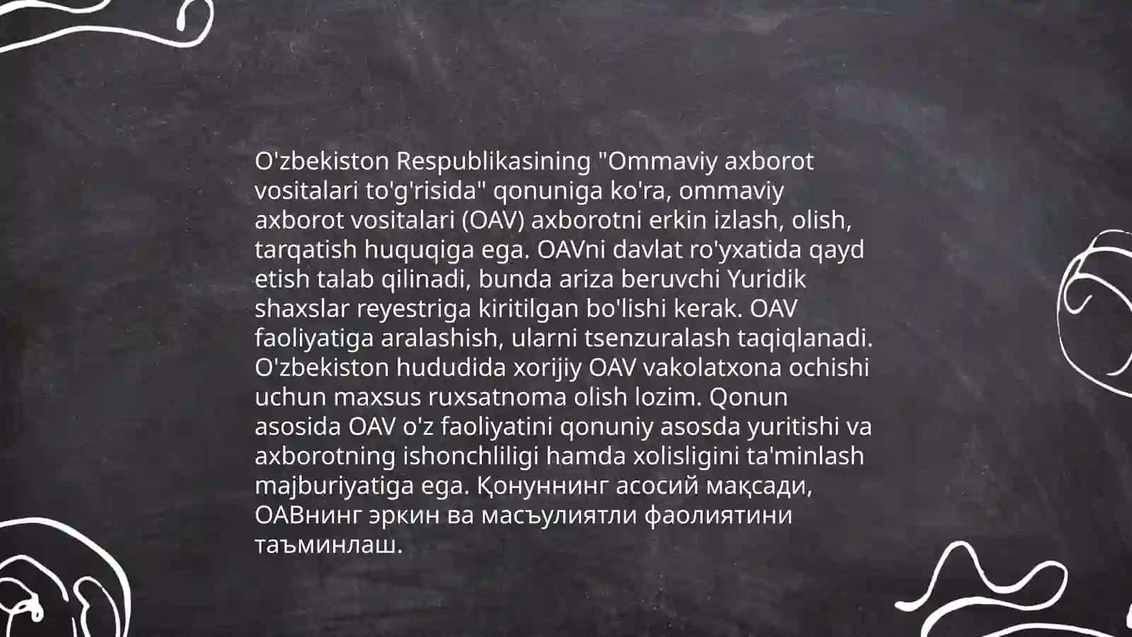 Ommaviy Axborot Vositalarining Faoliyati 4