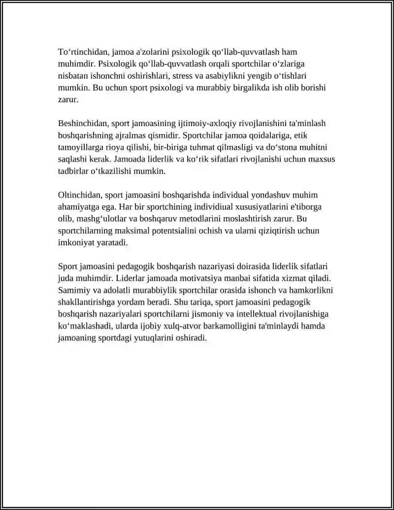 SPORT JAMOASINI PEDAGOGIK BOSHQARISH USLUBLARI 4