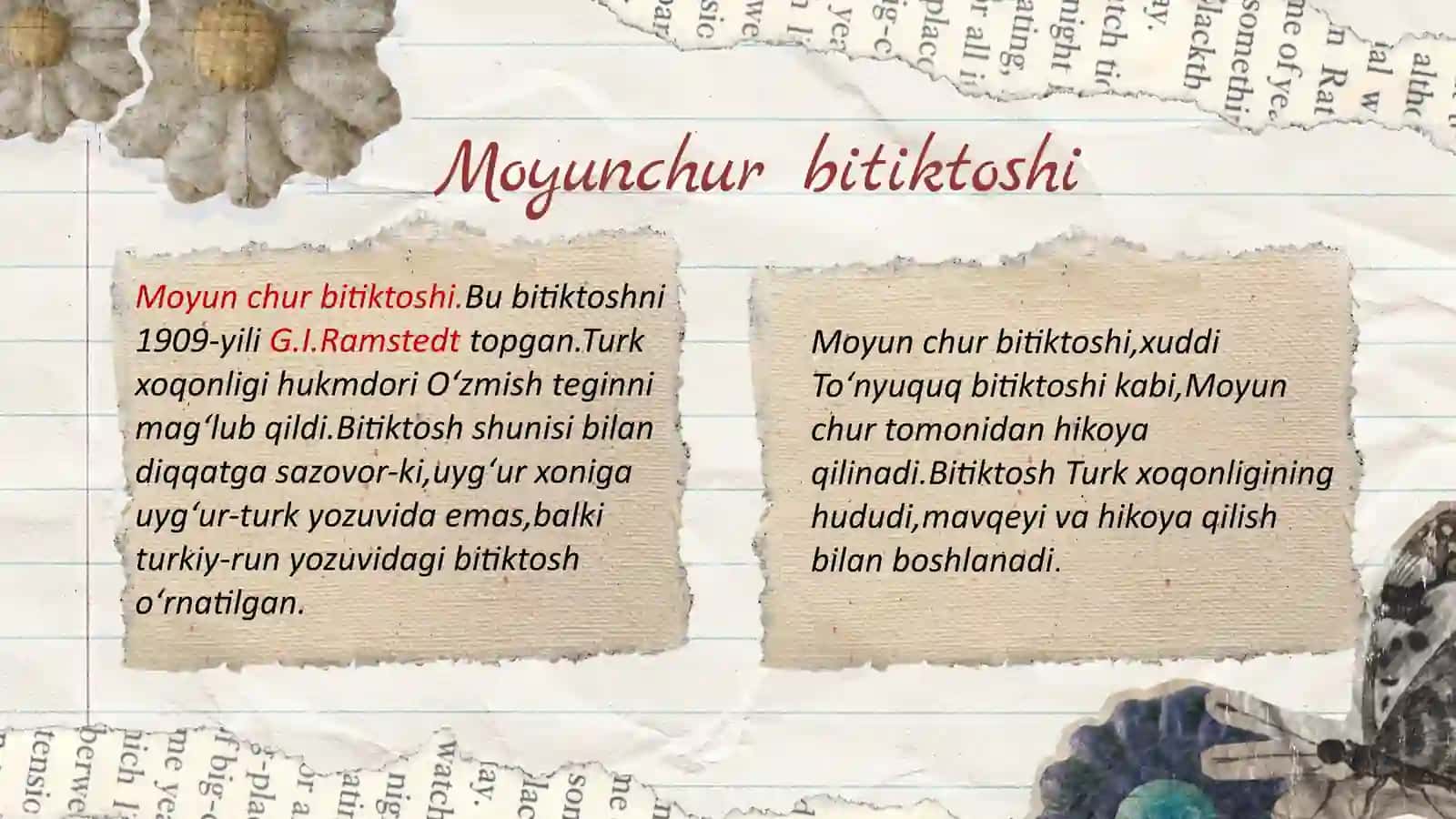 Toshbitiklarning ahamiyati 4