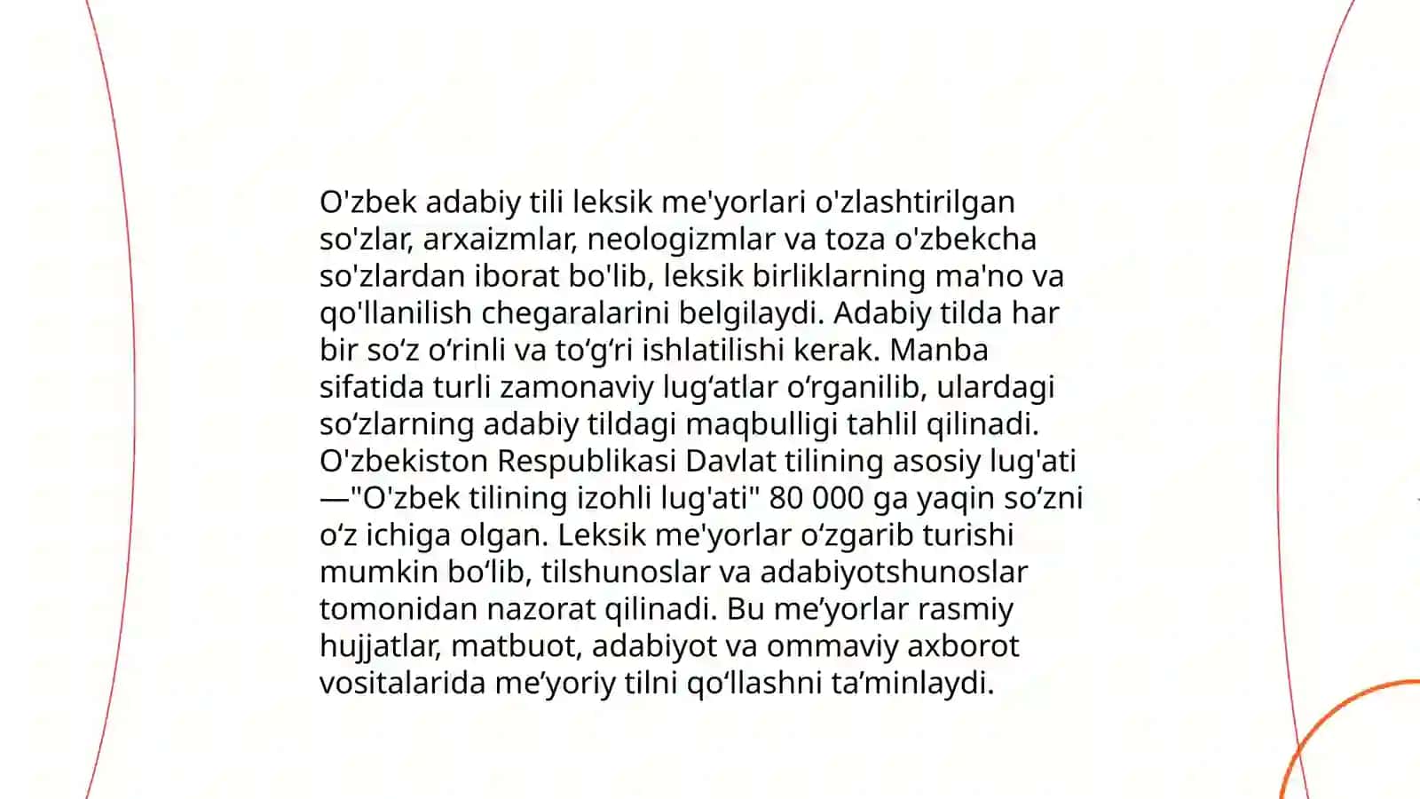 O'zbek adabiy til me'yorlari 4