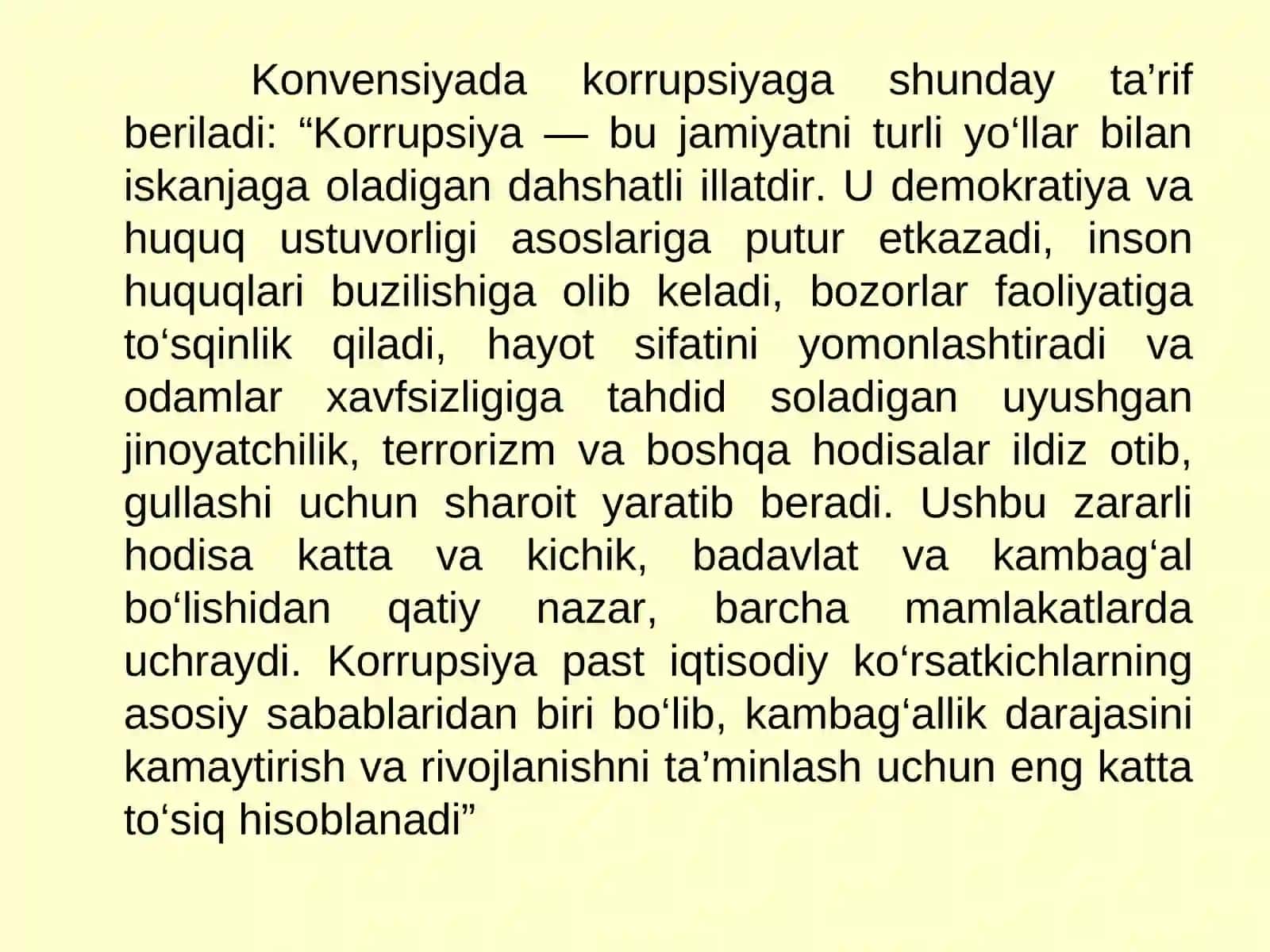 Korrupsiyaga qarshi kurashning jahon tajribasi 4
