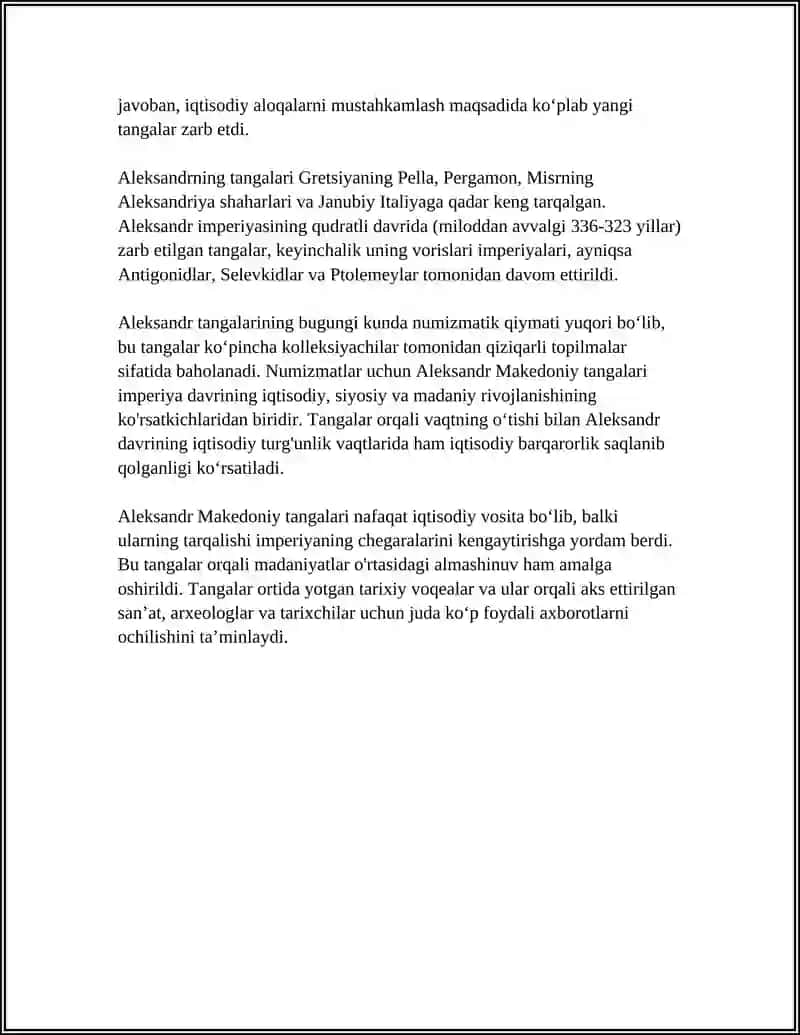 ERON AHAMONIYLAR TANGALARI ALEKSANDR MAKEDONISKI SALAFKIYLAR YUNON BAQTRIYA KUSHIN TANGALARI 4