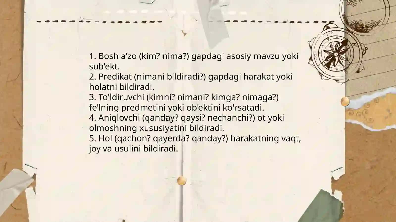 Gap va uning turlari ona tili 3-sinf darsligidan 4