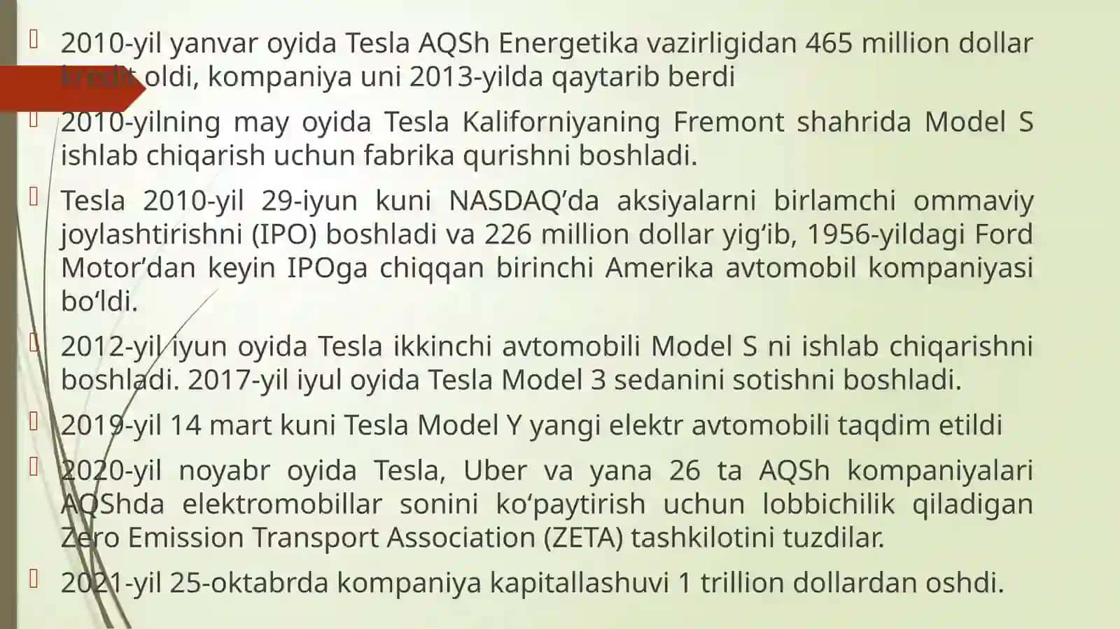 Tesla kompaniyasi haqida 4