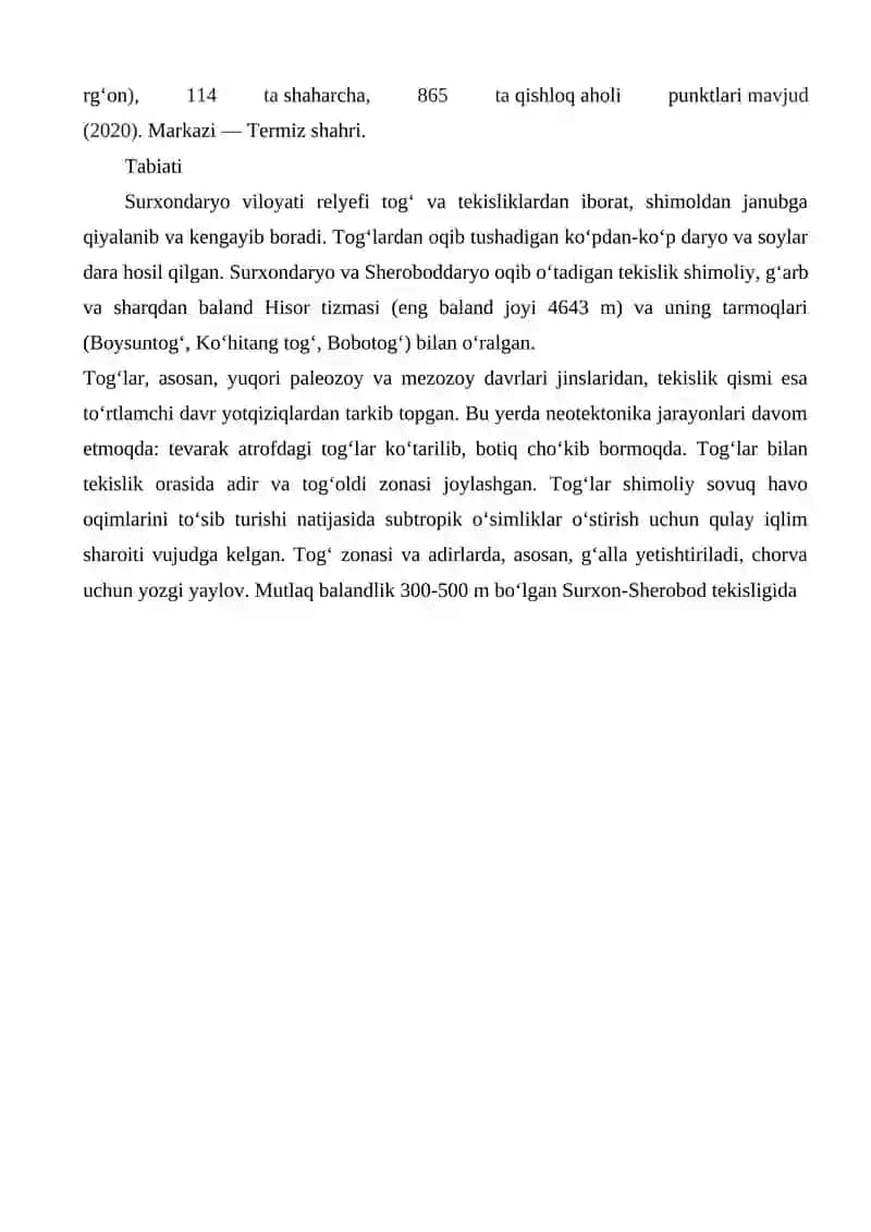 M-41 “Bishkek – Dushanbe - Termiz”avtombil yo’lining 1460 - 1465 qismini rekonstruksiya qilish texnologiyasini ishlab chiqish 4
