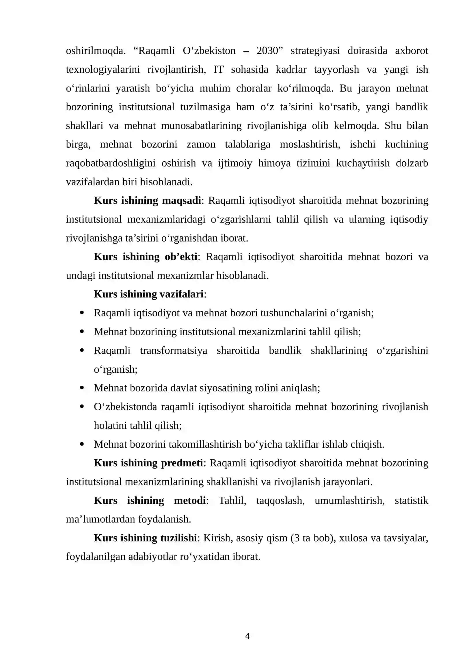 Raqamli iqtisodiyotda mehnat bozorining institutsional mexanizmlari qanday o‘zgaradi? 4