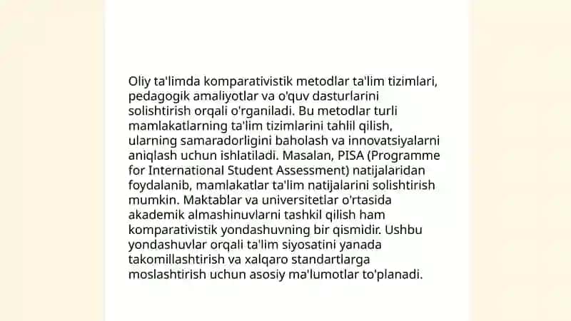 ITALIYA DAVLATI TAʼLIM TIZIMIGA KOMPOROVISTIK TAHLIL 4