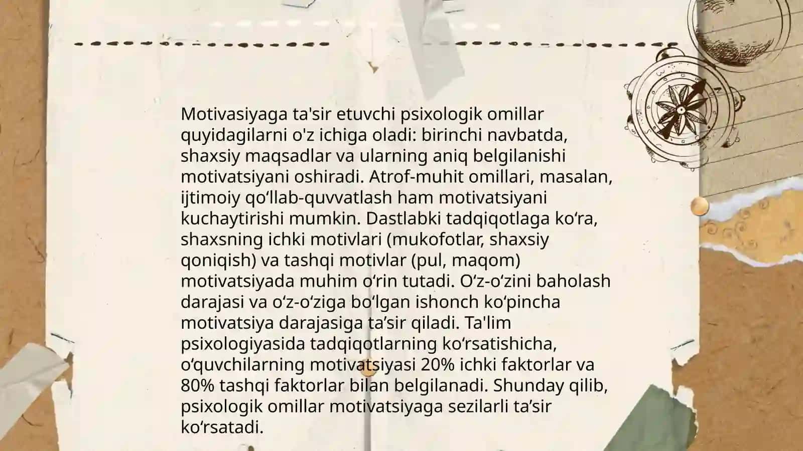 Motiv va motivatsiya muamosi. Muloqot haqida tushuncha. Individ shaxs individuallik tushunchasi 4