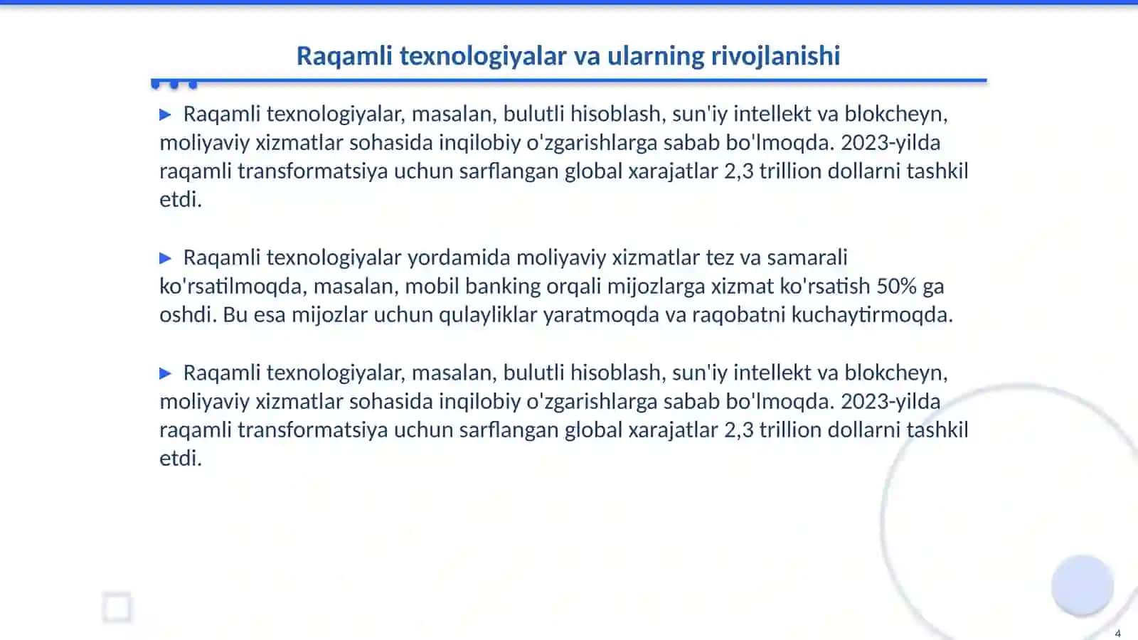 Moliyaviy risklarni boshqarishda raqamli texnologiyalarning roʻli 4