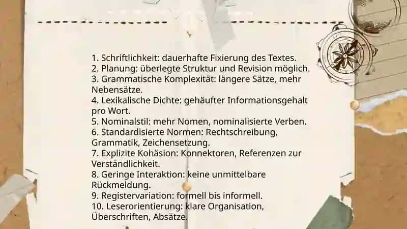 Gesprochene und Geschriebene Sprache 4