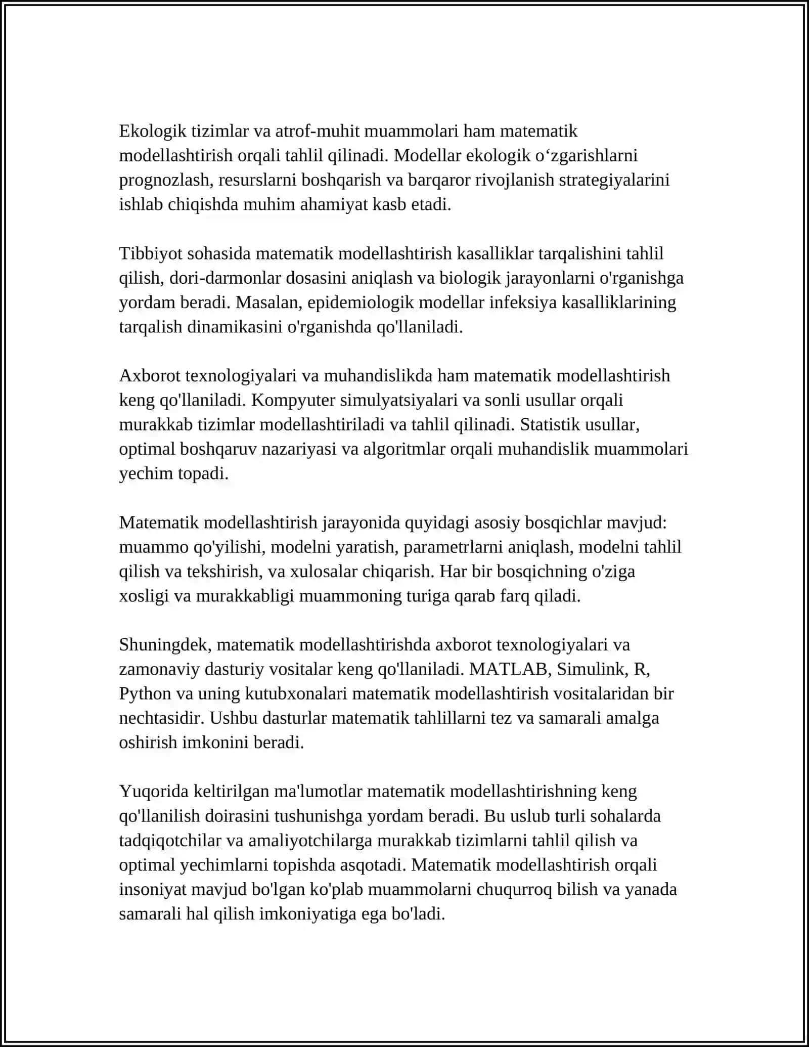 DETALNING IKKI KO'RINISHIGA KO'RA UCHINCHI KORINISHIN YASASH. KERAKLI KESIMLARNI O'RINLASH 4