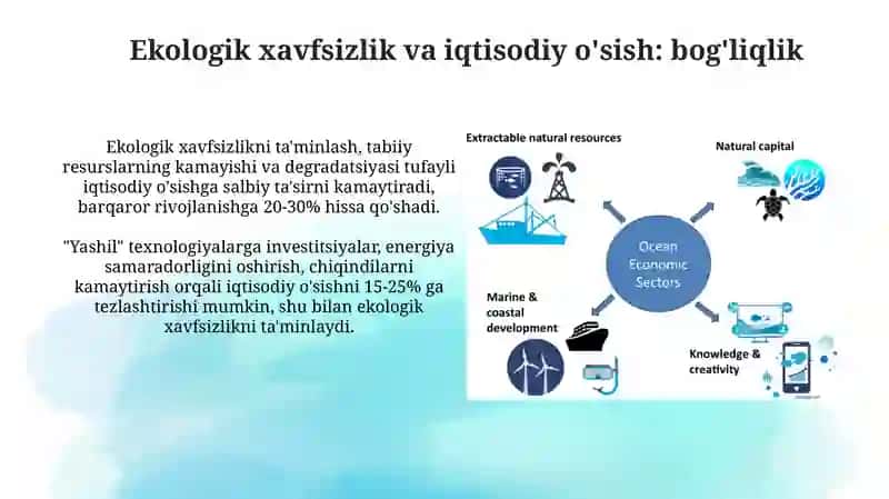 Ekologik xavfsizlikni ta'minlashning iqtisodiy asoslari 4