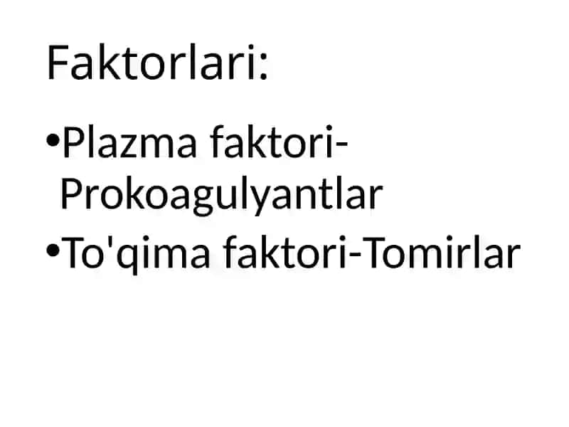 Mahalliy gemostaz uchun zamonaviy dorivostilari 4