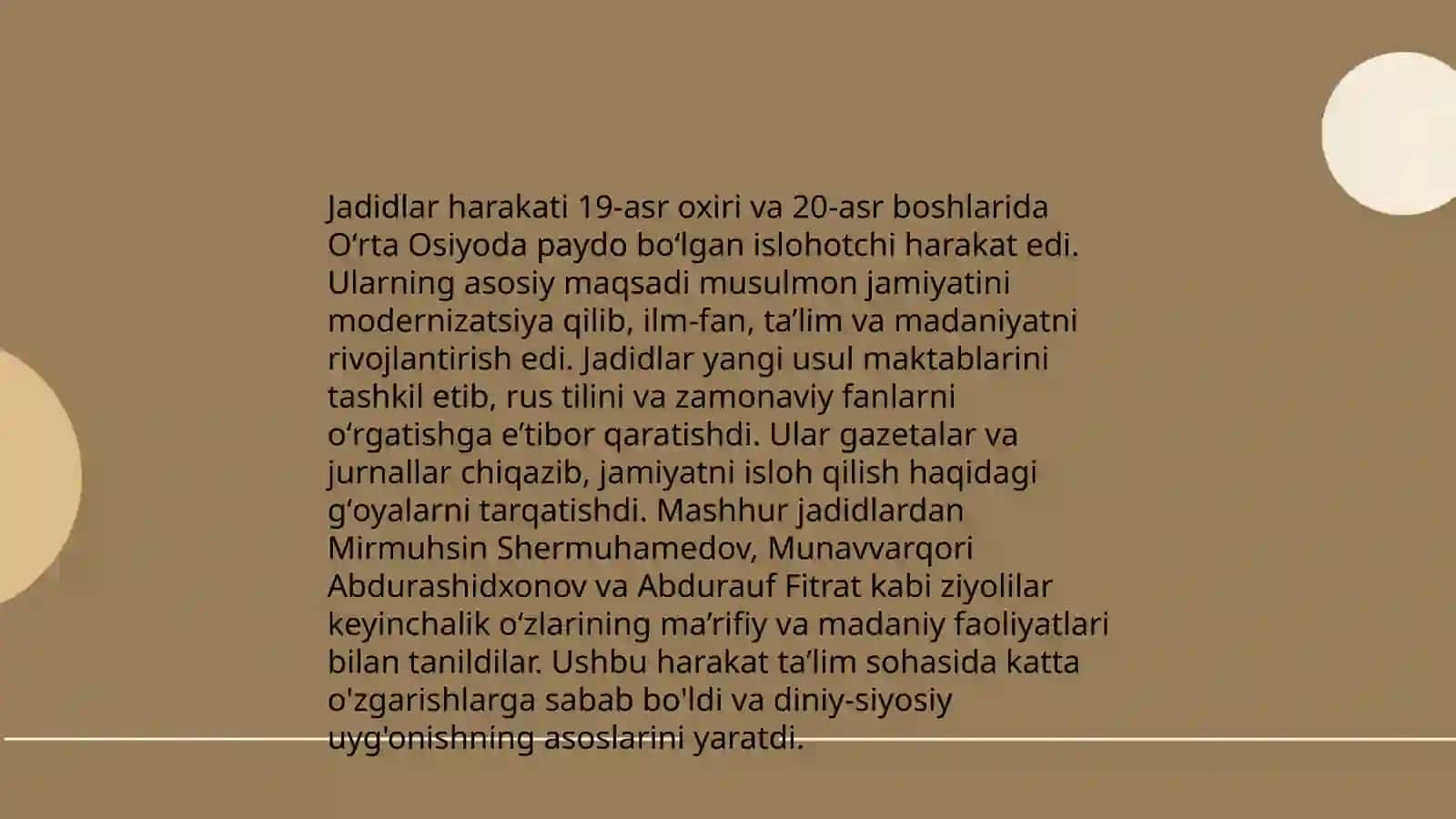 Jadidchilik harakatining tarixi 4