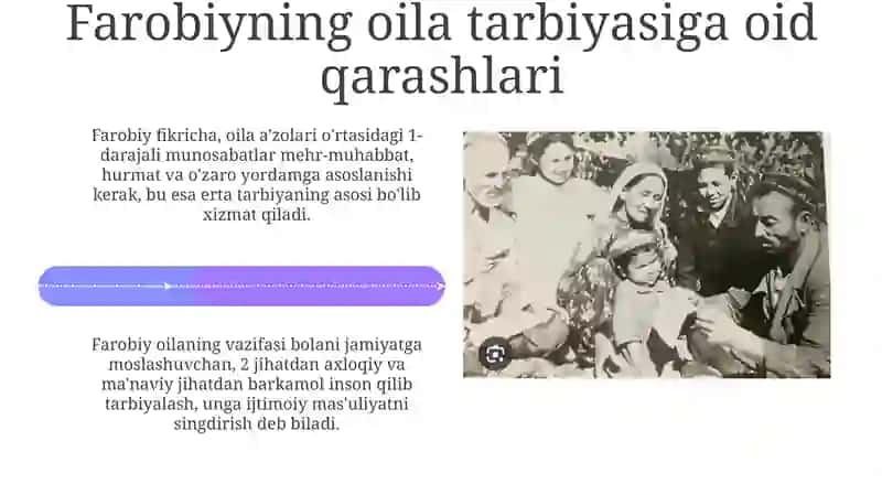 Farobiyning oila tarbiyasiga oid qarashlari 4