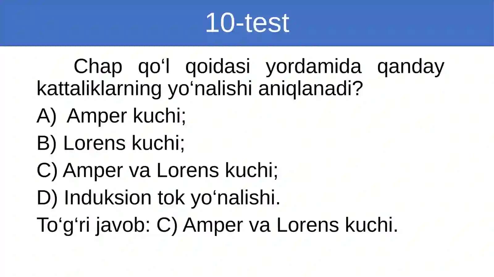 Masalalar yechish 4