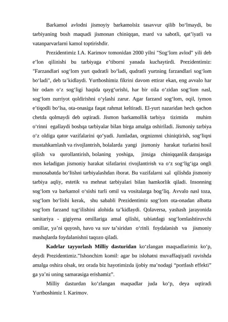 Sog‘lom turmush tarzini shakllantirish 4