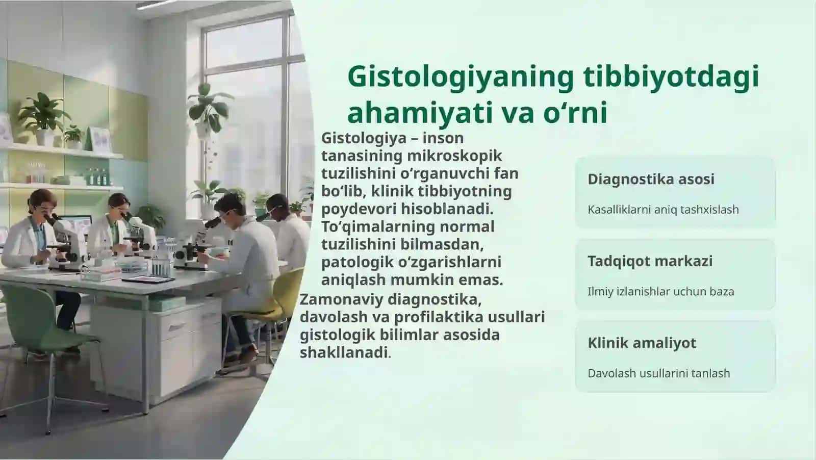 Gistologiya: Mamadaliyev S.U 4