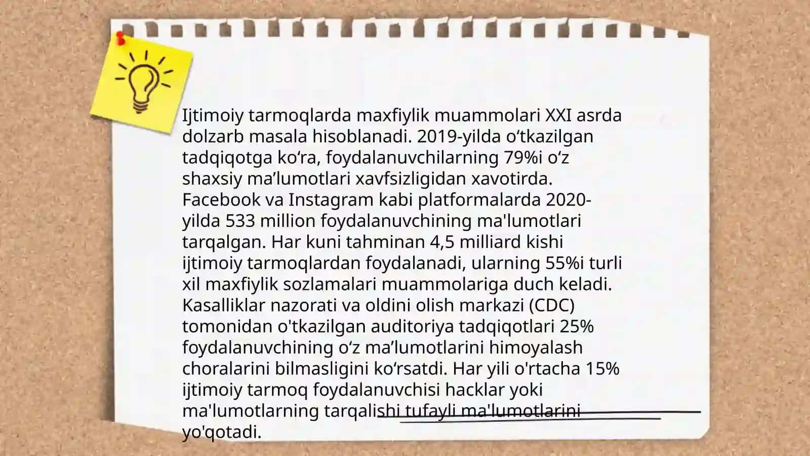 Axborot xurujlari va tahdidlari 4