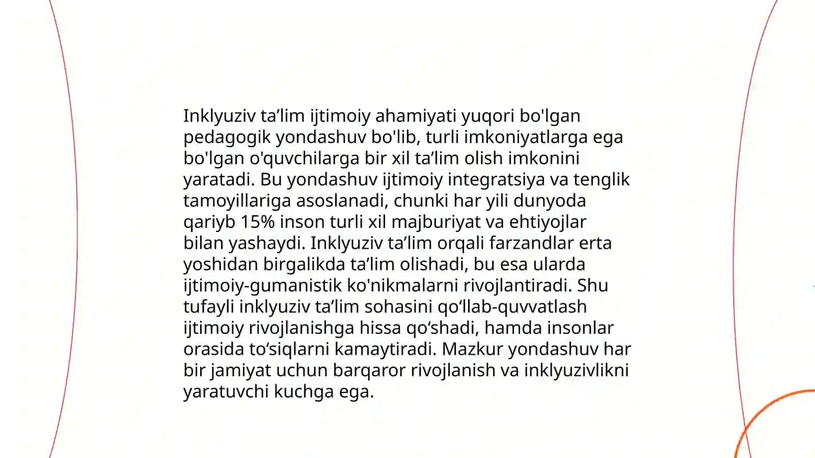 Maxsus ta'limning huquqiy bazasi 4